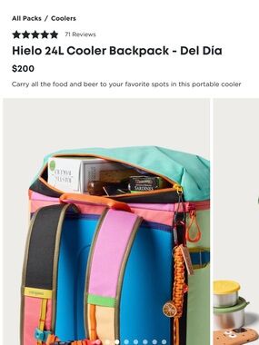 Cotopaxi 24 liter backpack cooler